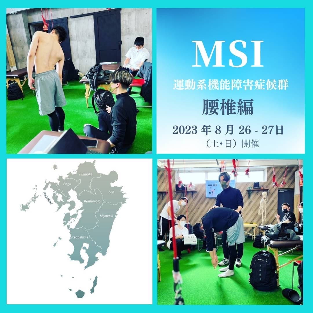 運動系機能障害症候群 MSI（Movement System Impairment) ／腰椎編
