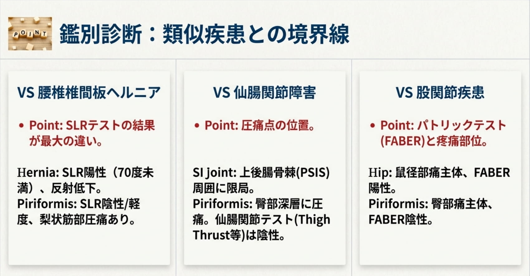 梨状筋症候群テスト｜6つの鑑別法のポイントを徹底解説 ｜ XPERT
